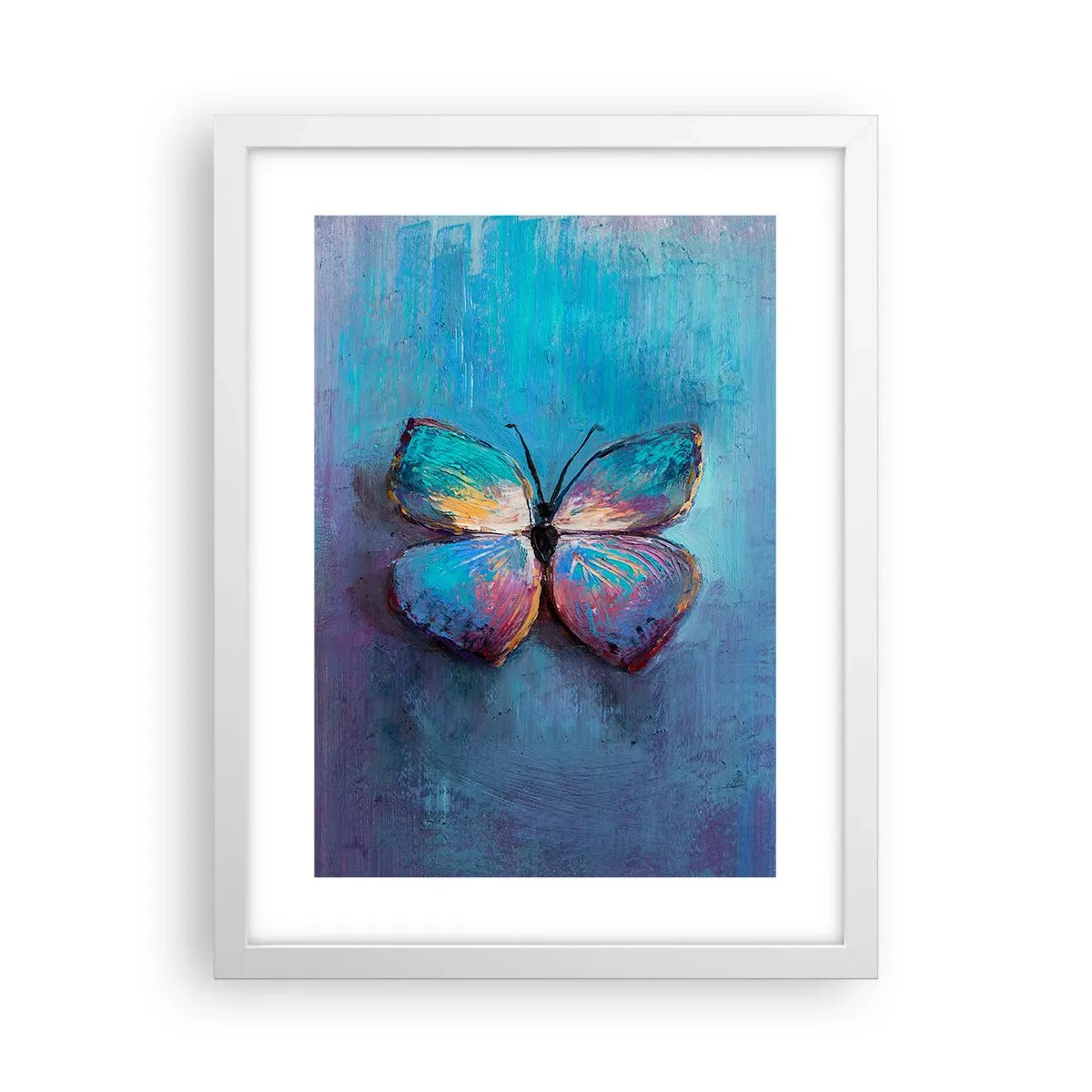 Plagát v bielom ráme - V celej svojej kráse - 30x40 cm