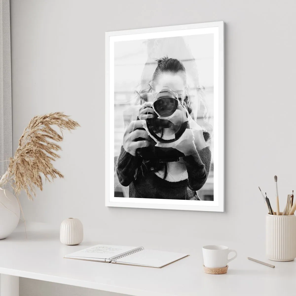 Plagát v bielom ráme - Tvorca a materiál - 70x100 cm