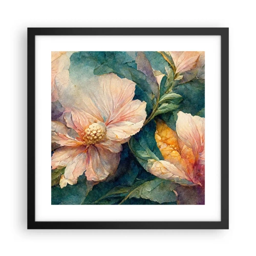 Plagát v čiernom ráme - Číra subtílnosť - 40x40 cm