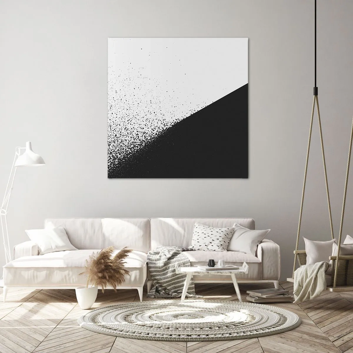 Obraz na plátne - Rýchlejšie a rýchlejšie, viac a viac - 40x40 cm