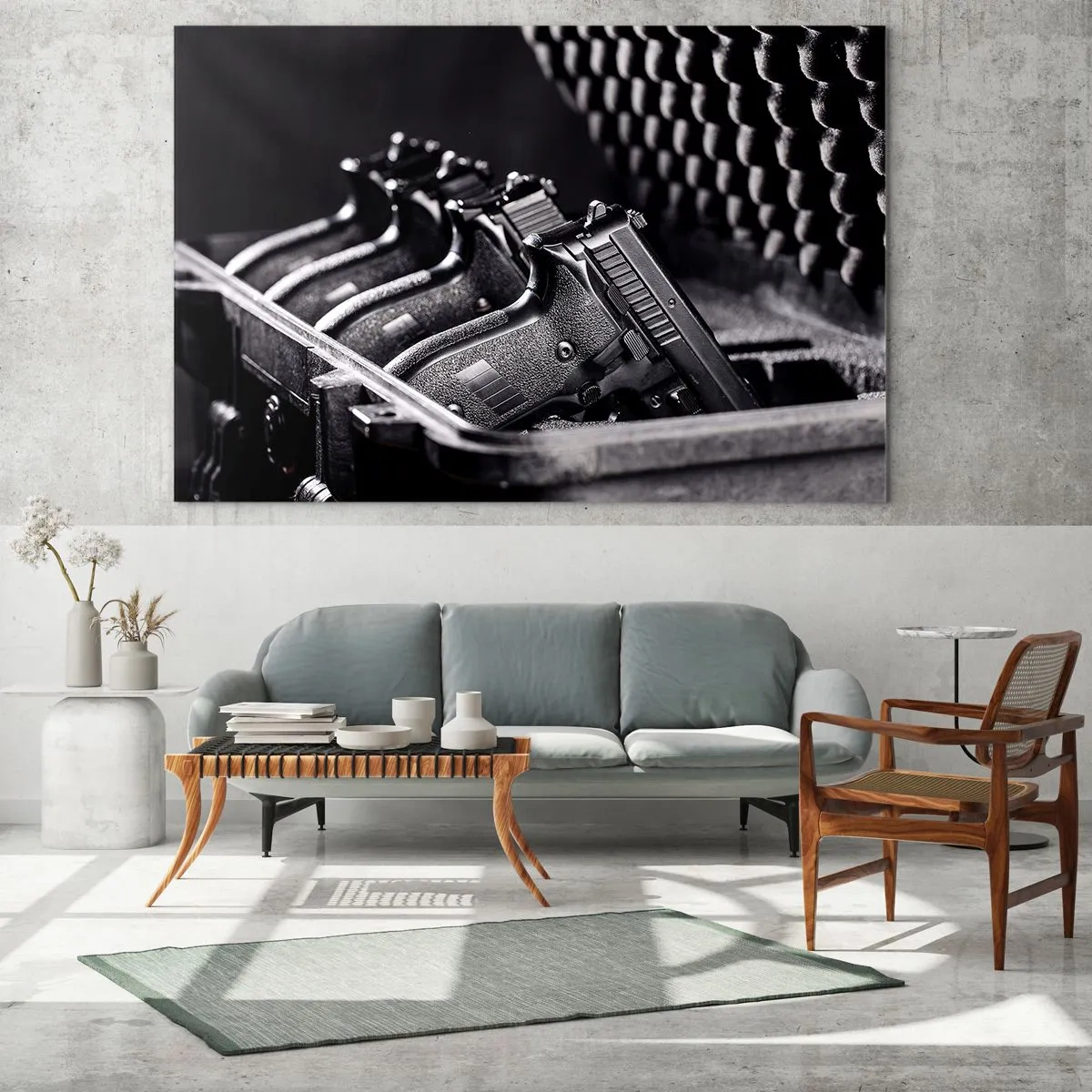 Obraz na skle - Mužský šport - 100x70 cm