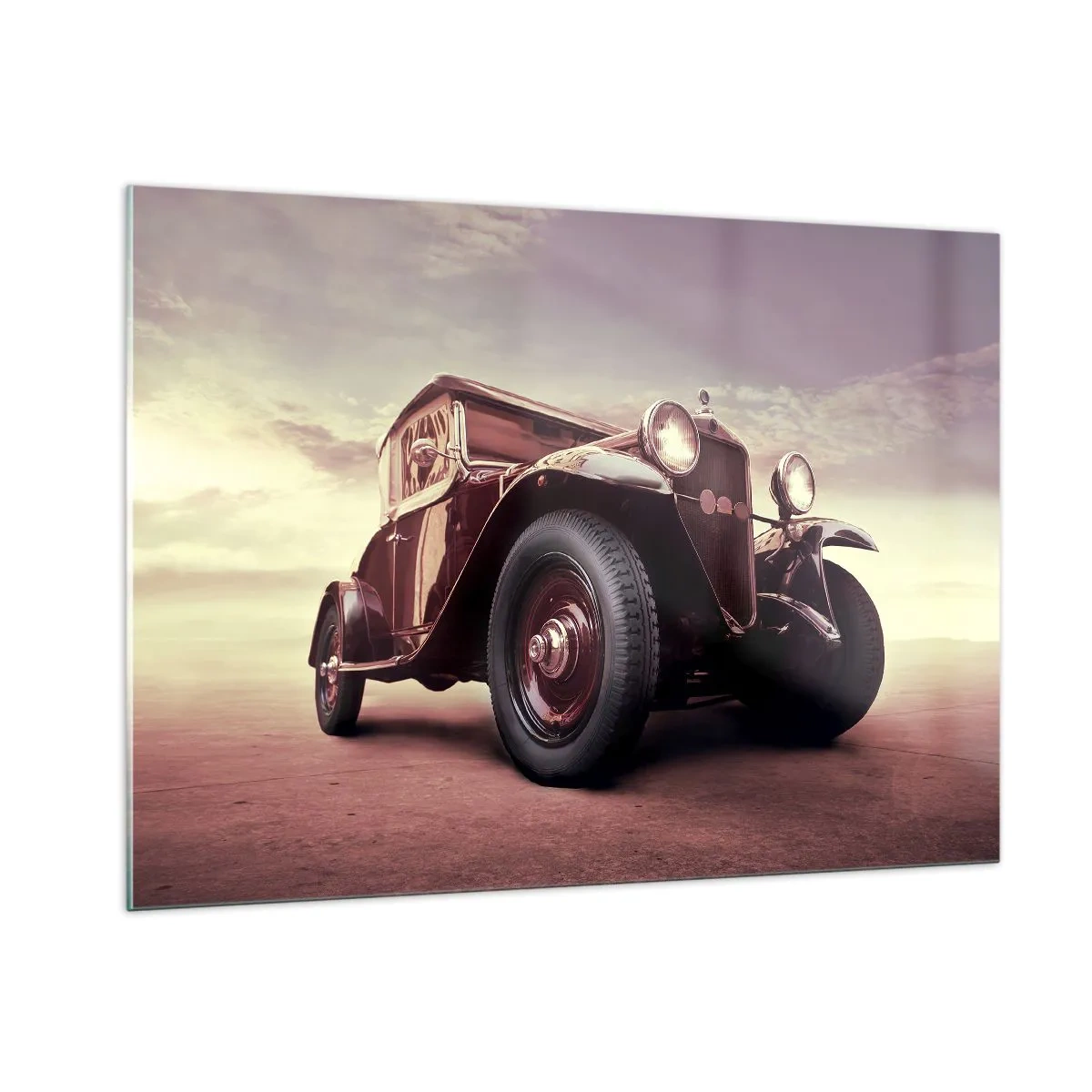 Obraz na skle - Vráťme sa ako za starých čias… - 100x70 cm