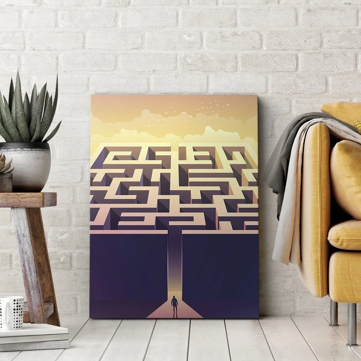 Obraz na plátne - Čas rozhodnutí - 70x100 cm