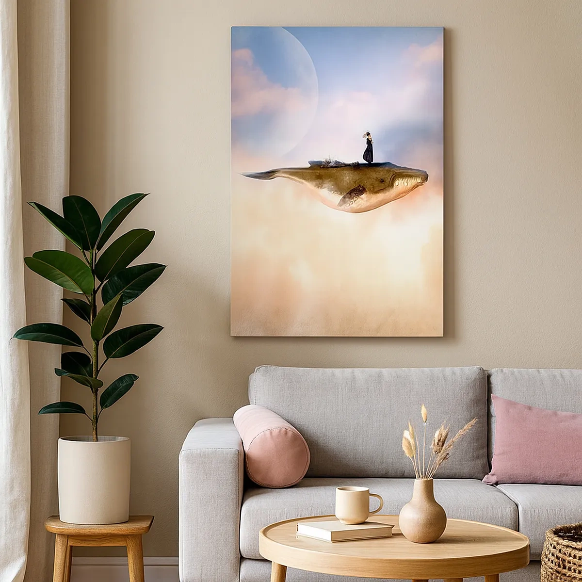 Obraz na plátne - Surrealistická cesta - 50x70 cm