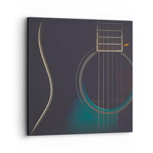 Obraz na plátne - Okamih, než to zaznie - 30x30 cm