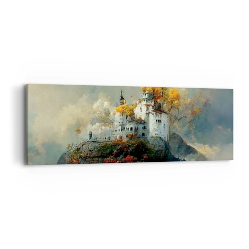 Obraz na plátne - Začiatok romantického príbehu - 90x30 cm