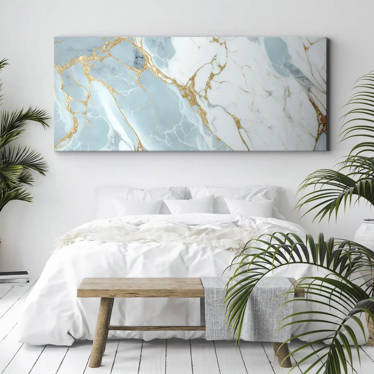 Obraz na plátne - Bohatstvo kameňa - 100x40 cm
