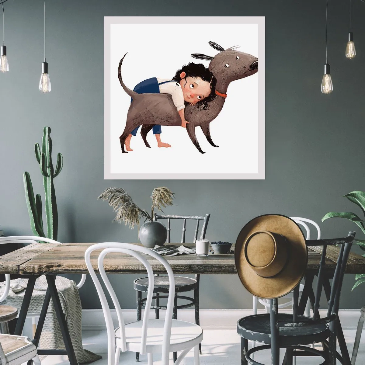 Plagát - Najlepší priatelia - 60x60 cm