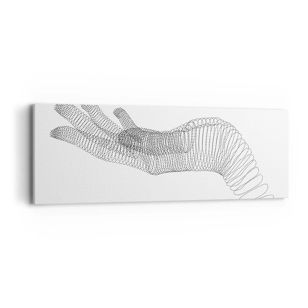 Obraz na plátne - Pružná ruka - 90x30 cm