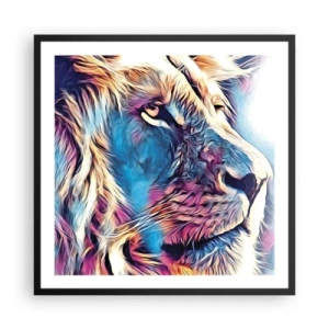 Plagát v čiernom ráme - Múdrosť prírody - 60x60 cm
