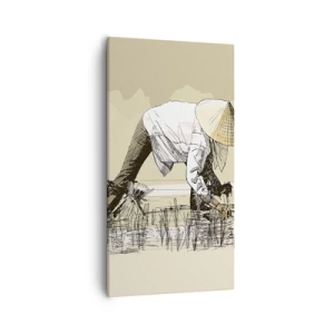 Obraz na plátne - Úspešný zber - 55x100 cm