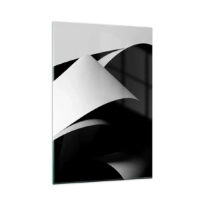 Obraz na skle - Svetlo z hlbín tieňa - 80x120 cm