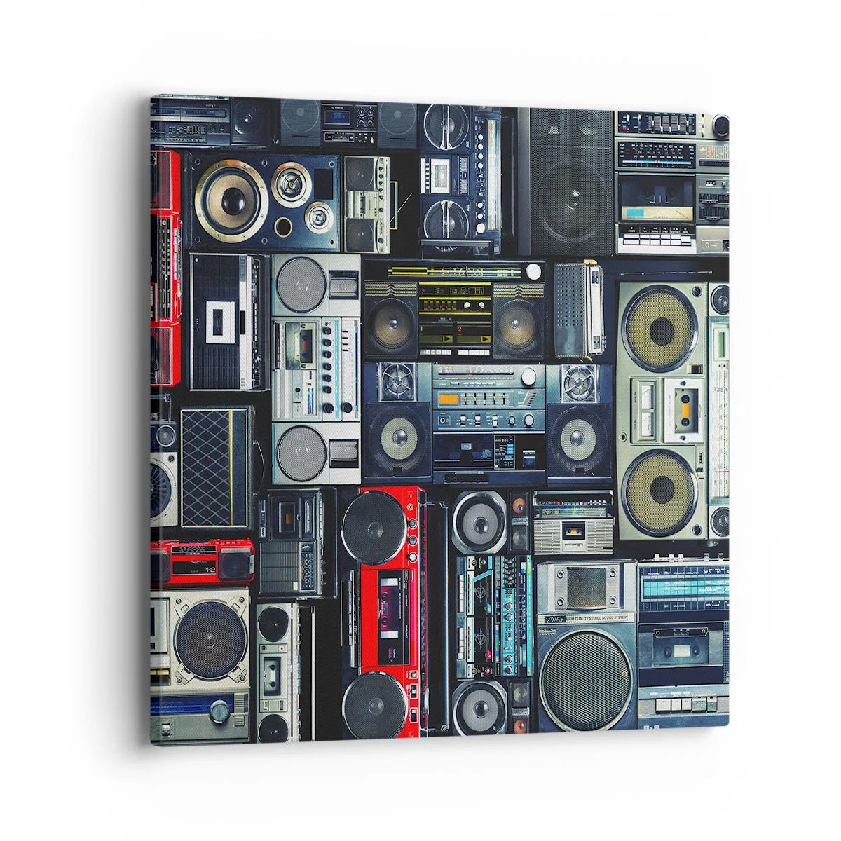 Obraz na plátne - Túžba po 80. rokoch - 40x40 cm