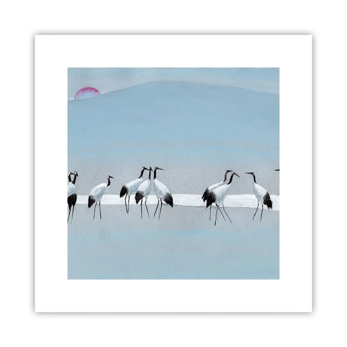 Plagát - Po horúcom dni - 30x30 cm