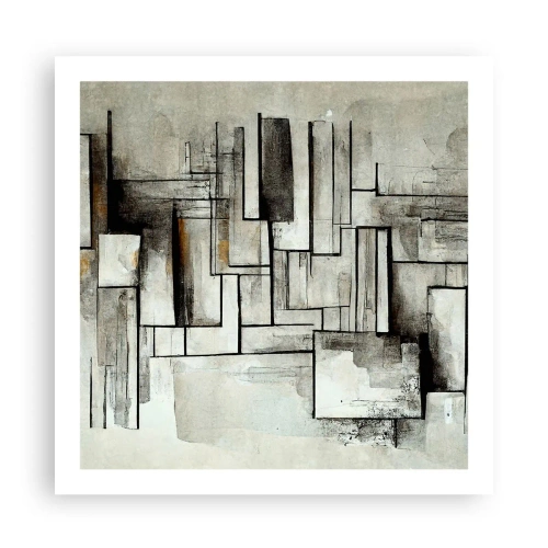 Plagát - Sila jednoduchosti - 60x60 cm