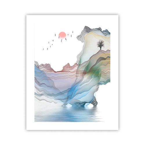 Plagát - Ku krištáľovým horám - 40x50 cm