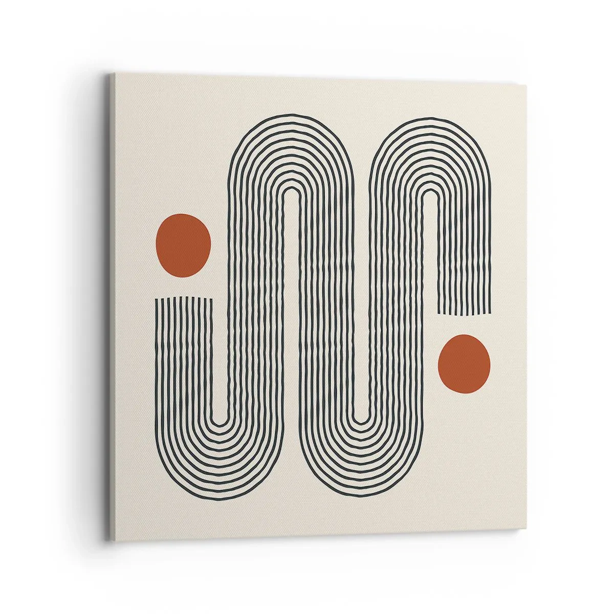 Obraz na plátne - Od začiatku do konca - 70x70 cm