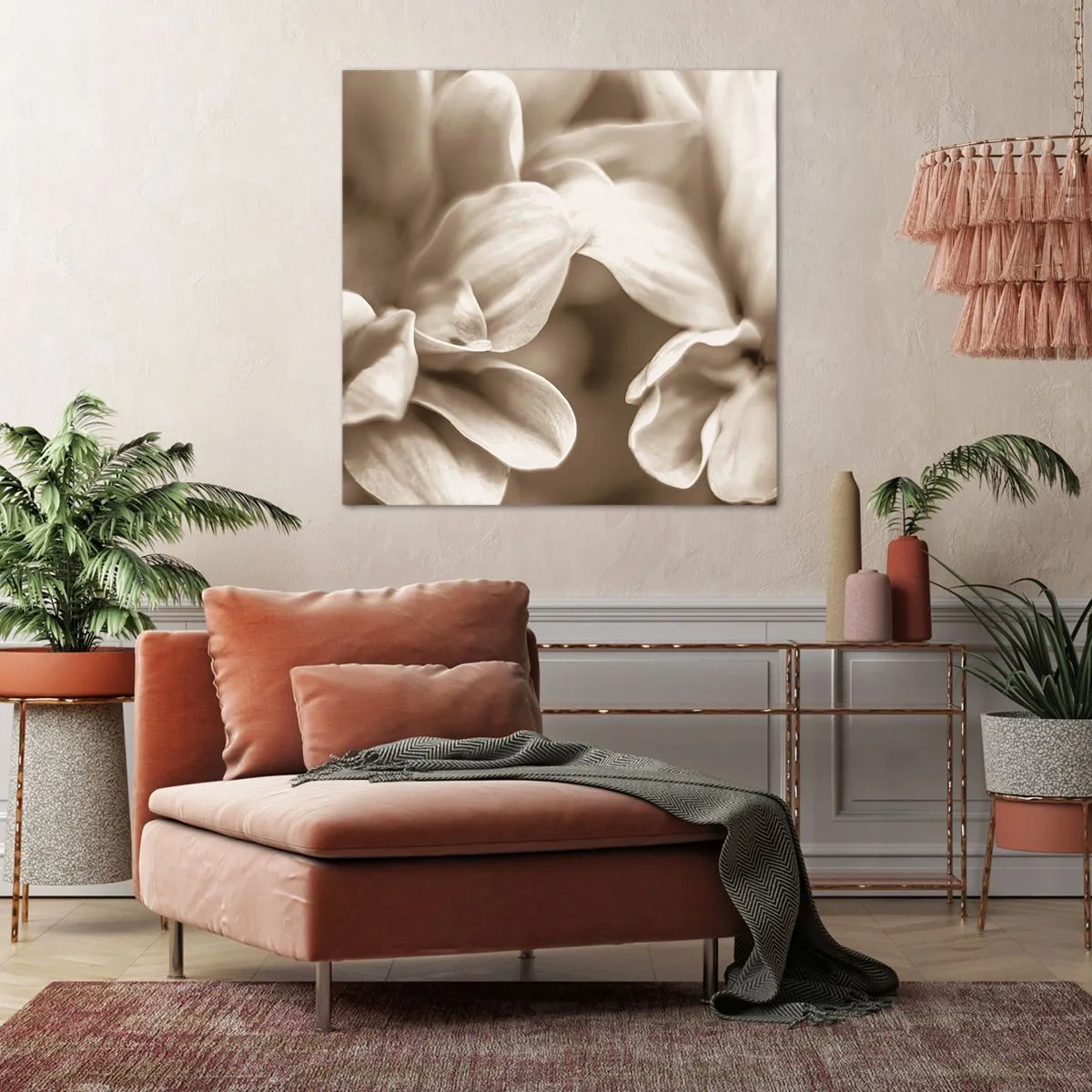 Obraz na plátne - Nežné ako úsmev - 60x60 cm