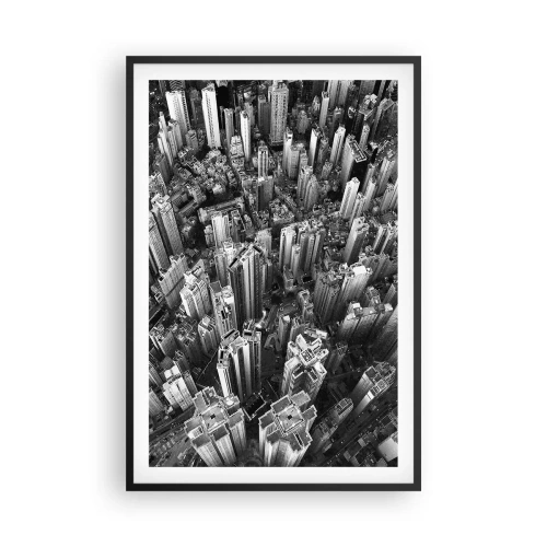 Plagát v čiernom ráme - Stále vyššie a vyššie - 61x91 cm