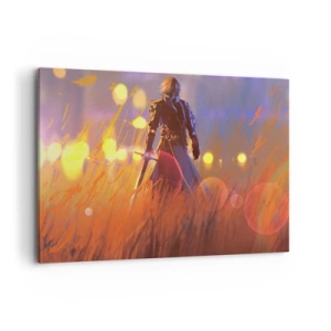 Obraz na plátne - Bludný rytier - 100x70 cm