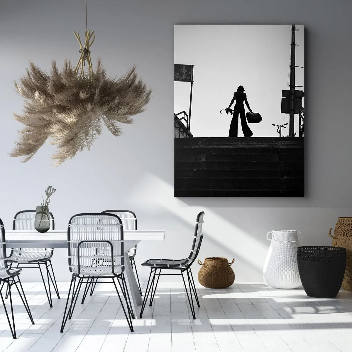 Obraz na plátne - Mestská cesta - 50x70 cm