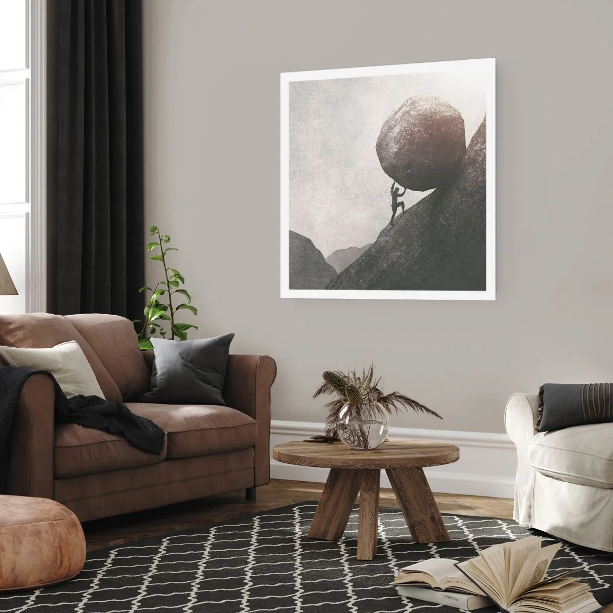 Plagát - Verím, proti všetkej nádeji - 60x60 cm