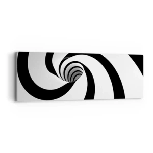 Obraz na plátne - Podľahnúť víru? - 90x30 cm