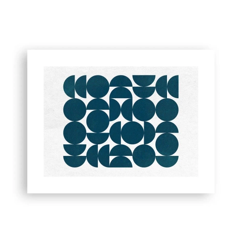 Plagát - Kruhy a polkruhy - 40x30 cm