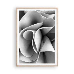 Plagát v ráme zo svetlého duba - Deje sa vo vesmíre - 70x100 cm