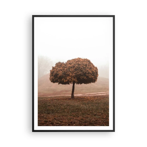 Plagát v čiernom ráme - Po rušnom lete - 70x100 cm