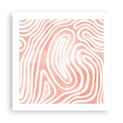 Plagát - V koralovom labyrinte - 50x50 cm