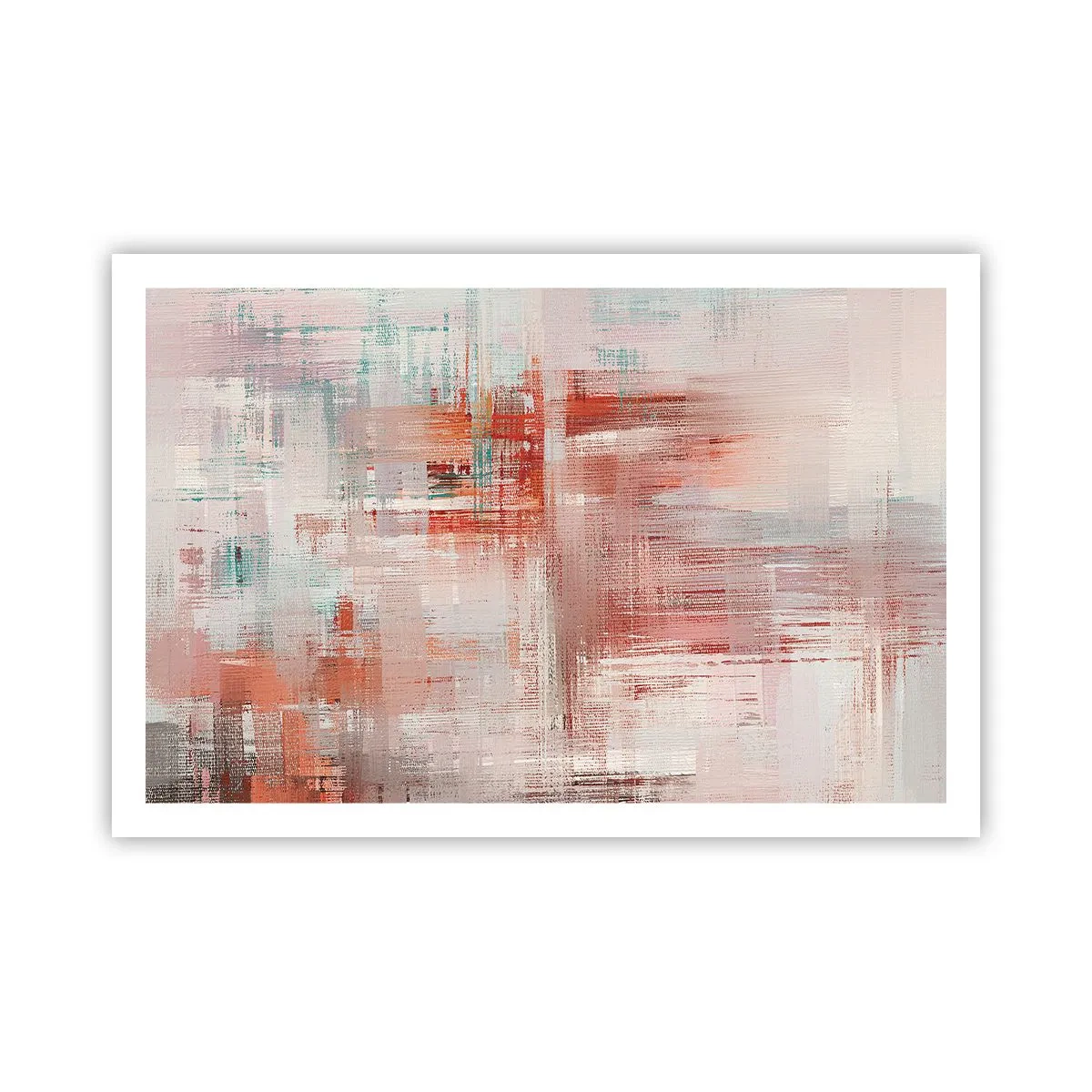 Plagát - Zahmlené. Ale ružové - 91x61 cm