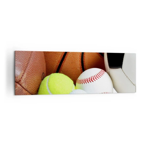 Obraz na plátne - Spája nás futbal! - 160x50 cm