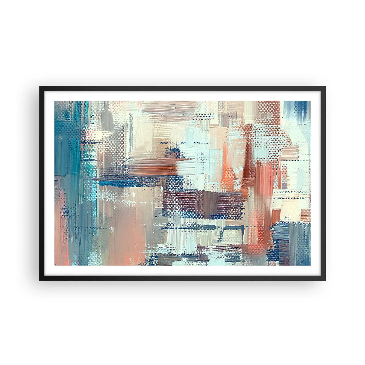 Plagát v čiernom ráme - Dostať sa k svetlu - 91x61 cm