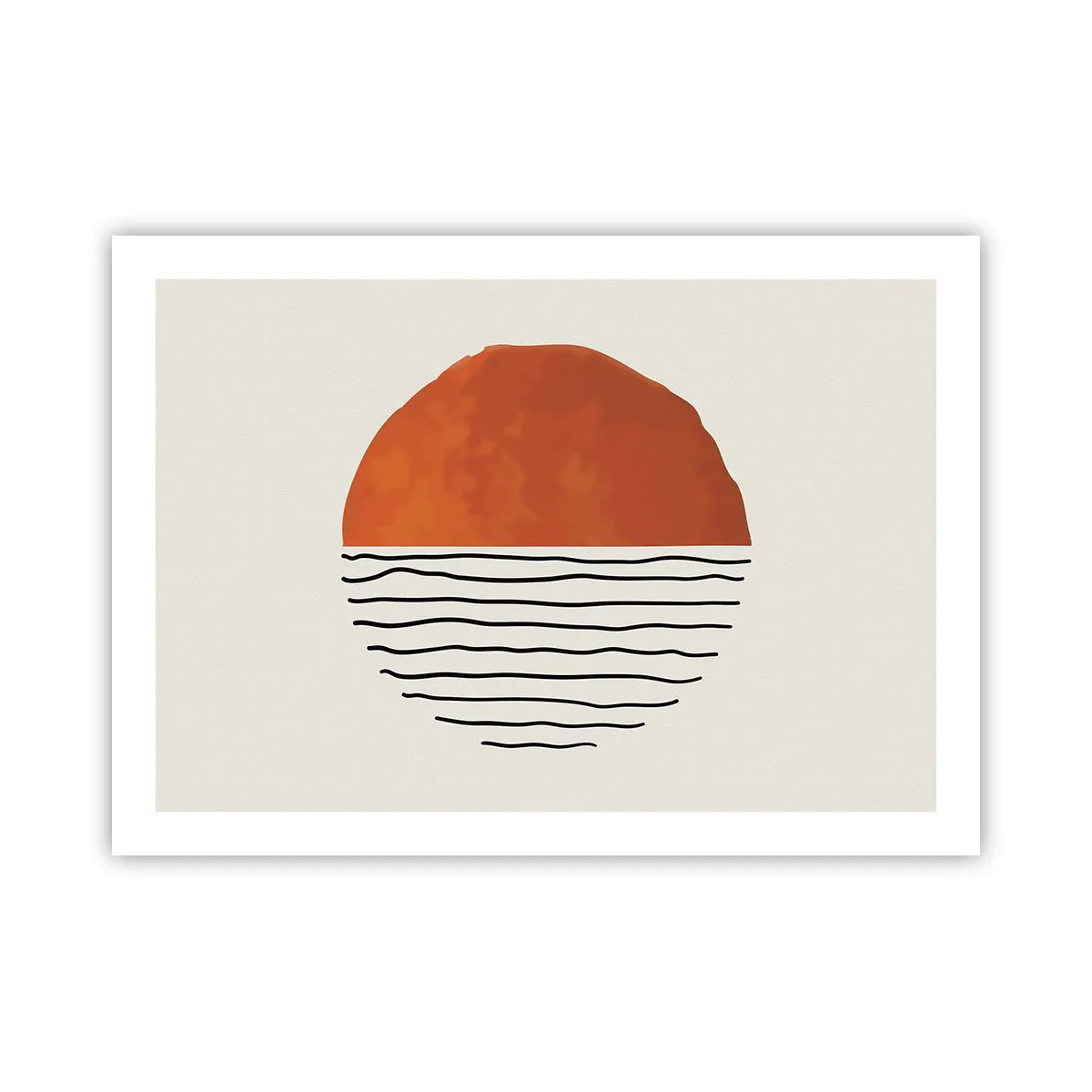 Plagát - V japonskej atmosfére - 70x50 cm