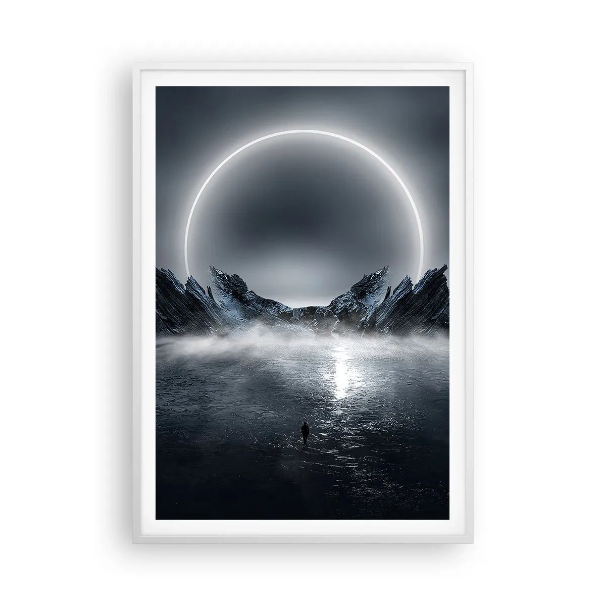 Plagát v bielom ráme - Finále príbehu - 70x100 cm