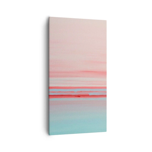 Obraz na plátne - Abstrakcia za úsvitu - 55x100 cm