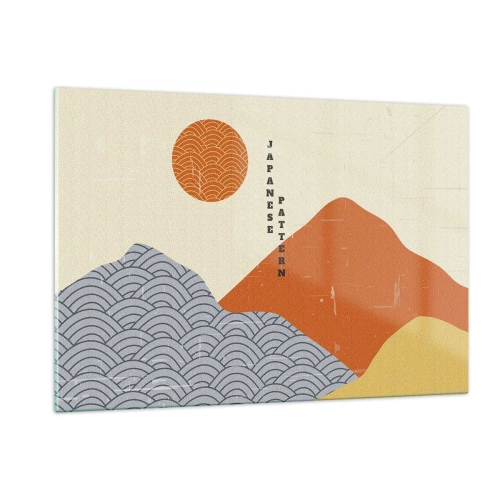 Obraz na skle - V japonskom duchu - 120x80 cm
