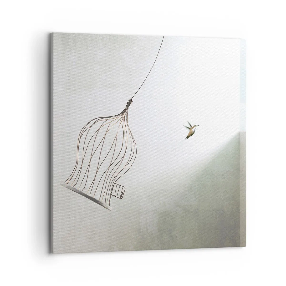 Obraz na plátne - Vo svojom živle - 50x50 cm