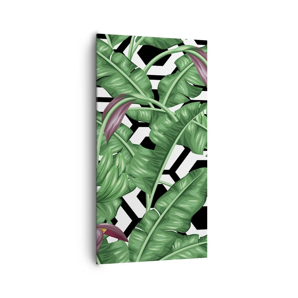 Obraz na plátne - Symetrická kompozícia od prírody - 65x120 cm