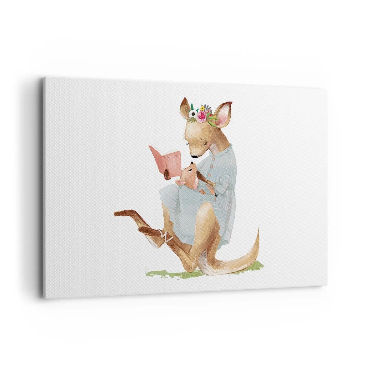 Obraz na plátne - Prečítaj mi, mama - 100x70 cm