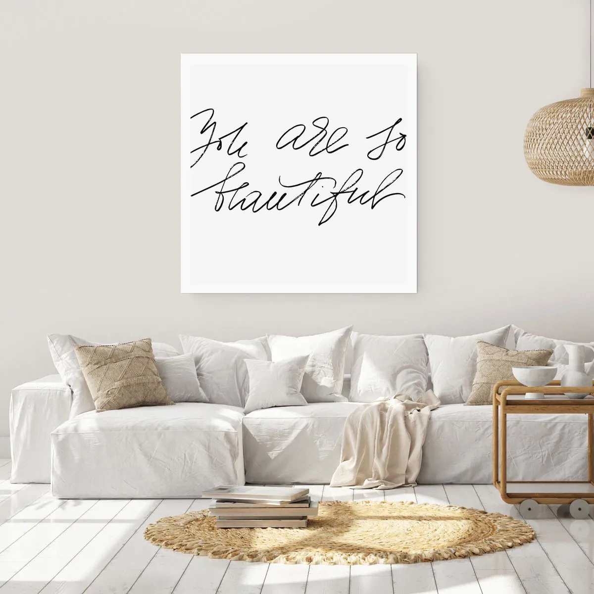 Plagát - Naozaj, verte… - 40x40 cm