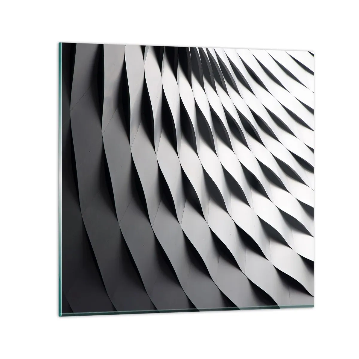 Obraz na skle - Na hladine vĺn - 60x60 cm