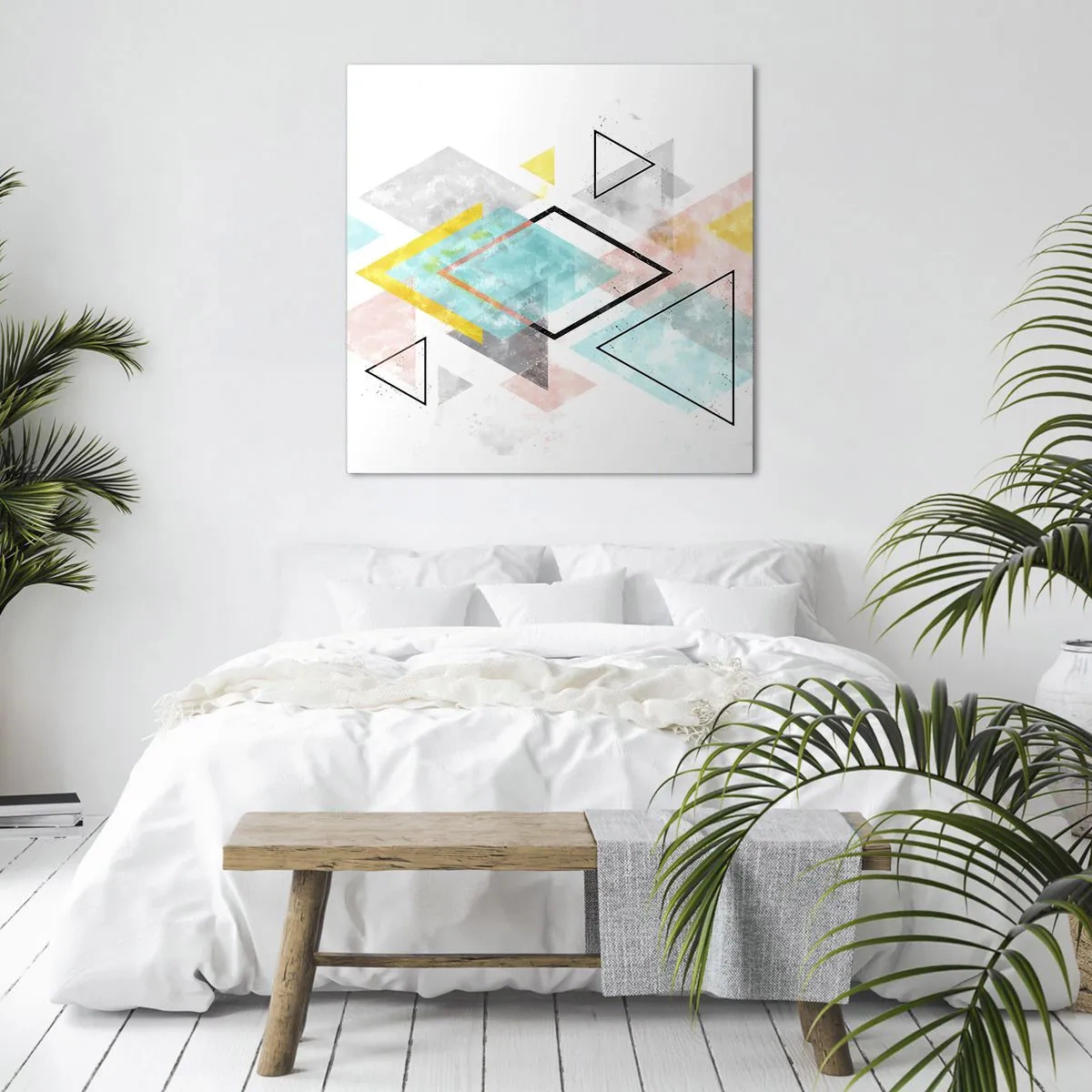 Obraz na plátne - Geometrická hračka - 60x60 cm