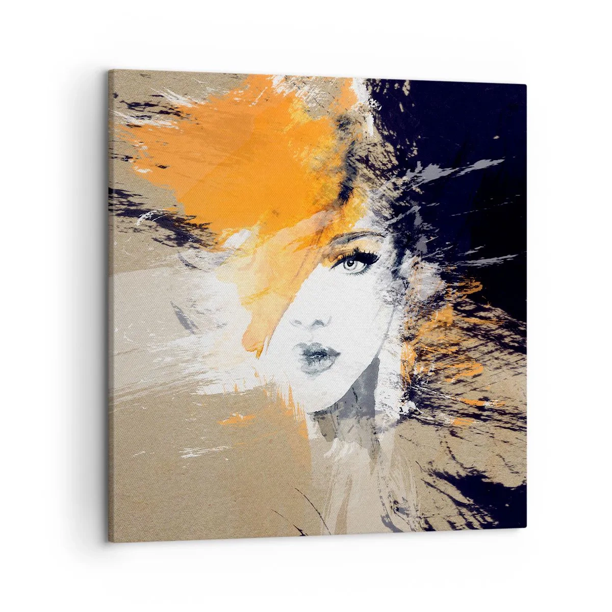 Obraz na plátne - A je svetlo - 50x50 cm