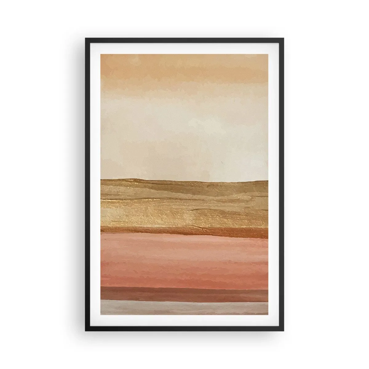 Plagát v čiernom ráme - Vertikálna kompozícia - 61x91 cm