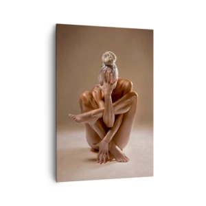 Obraz na plátne - Jednota tela a ducha - 70x100 cm