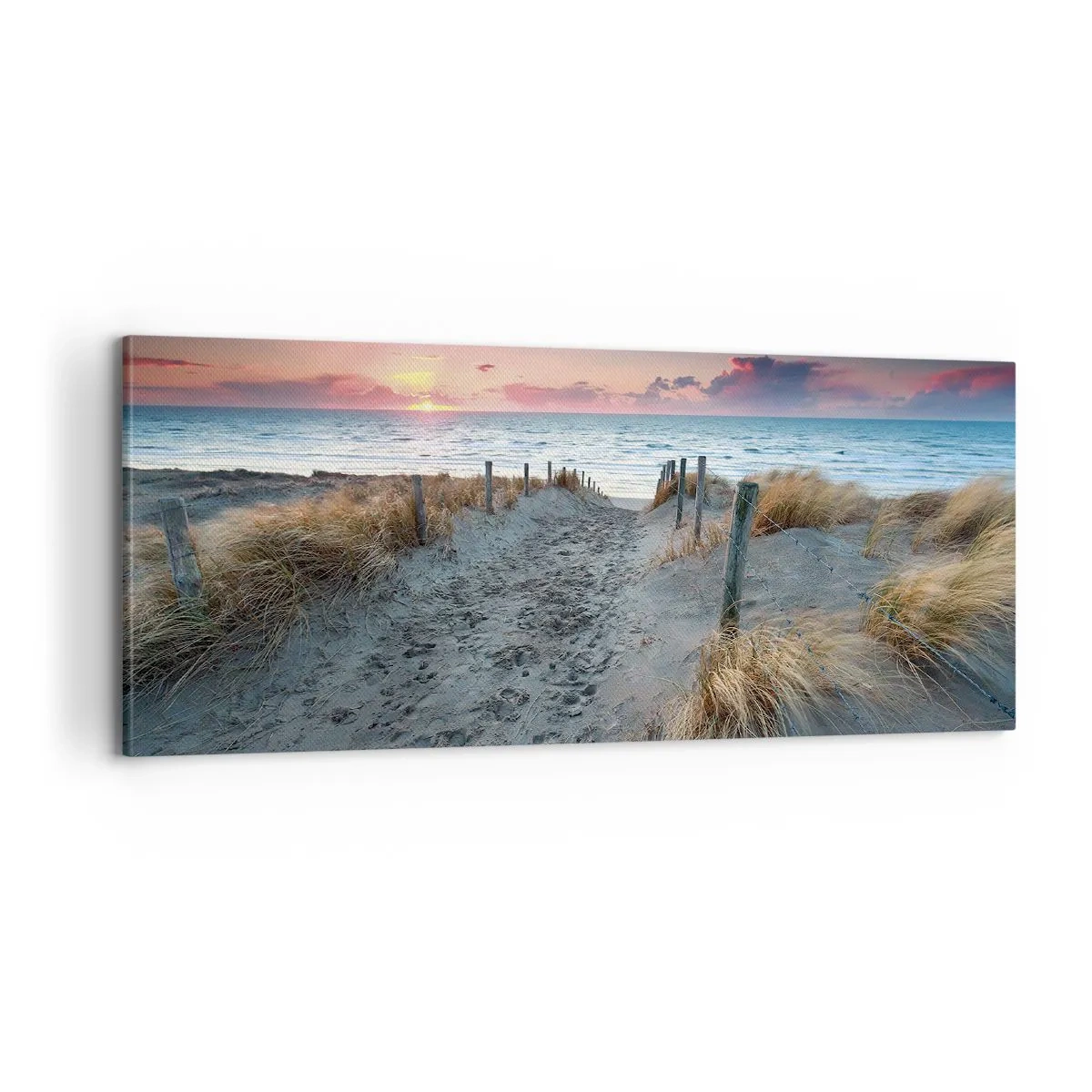 Obraz na plátne - Šiel by som s tebou na kraj světa… - 100x40 cm