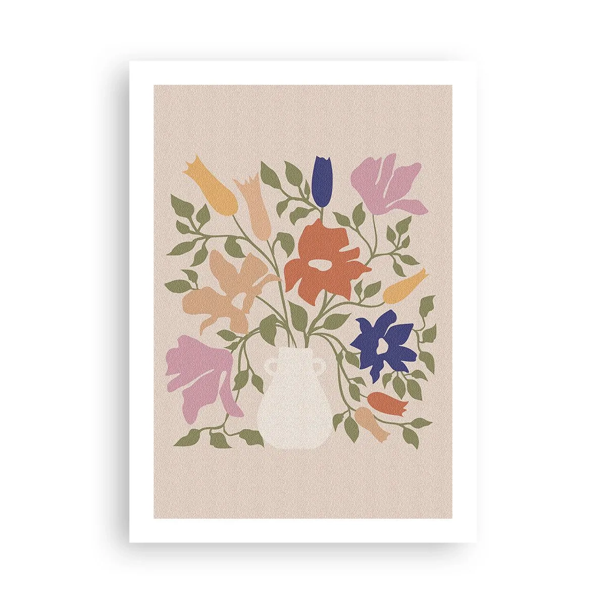 Plagát - Jemná kytica - 50x70 cm