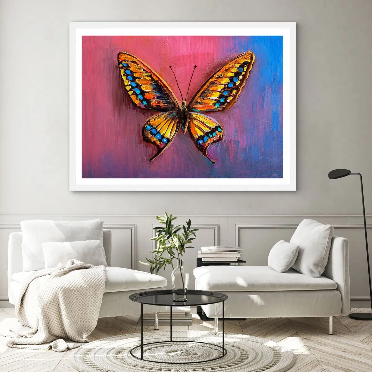 Plagát v bielom ráme - Klenot prírody - 91x61 cm